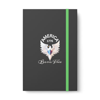 America 1776 - Born Free - Color Contrast Notebook Journal