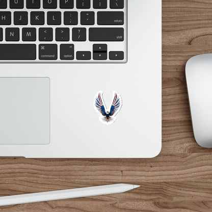 Liberty Eagle Die-Cut Multi Purpose Sticker - Indoor & Outdoor Use