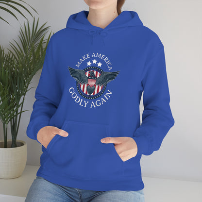 Make America Godly Again Unisex Heavy Blend™ Hooded Sweatshirt