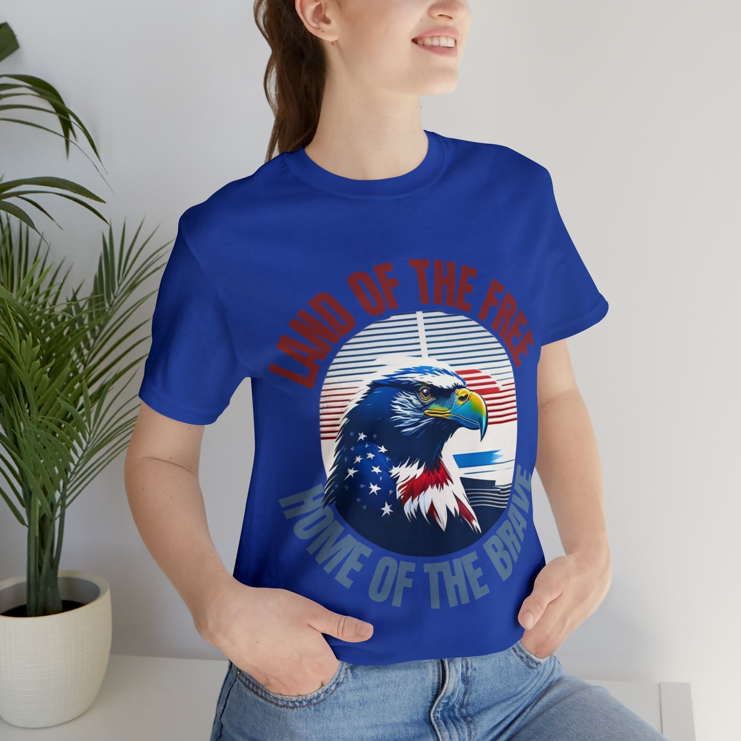 Land Of The Free - Home Of The Brave Jersey T-shirt