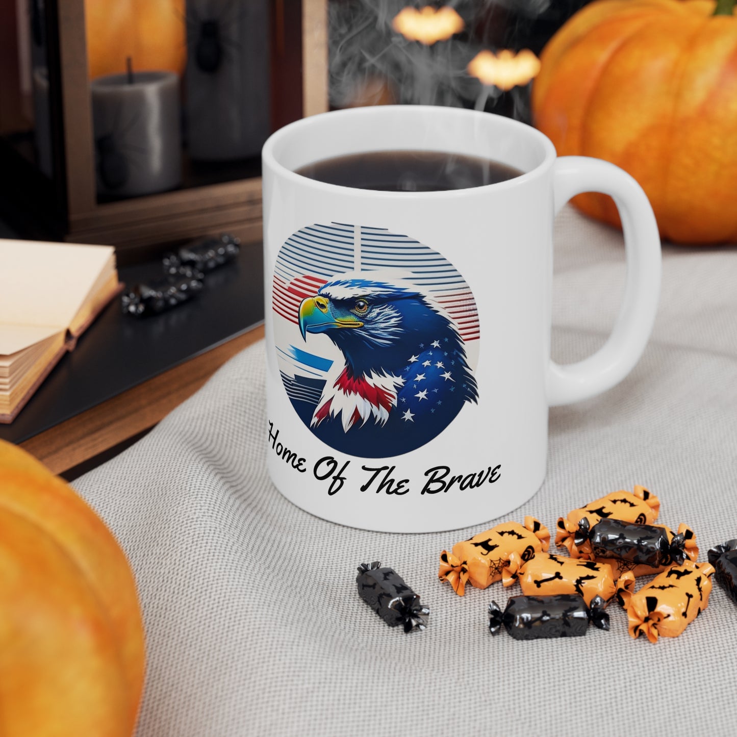 Land Of The Free Ceramic Mug