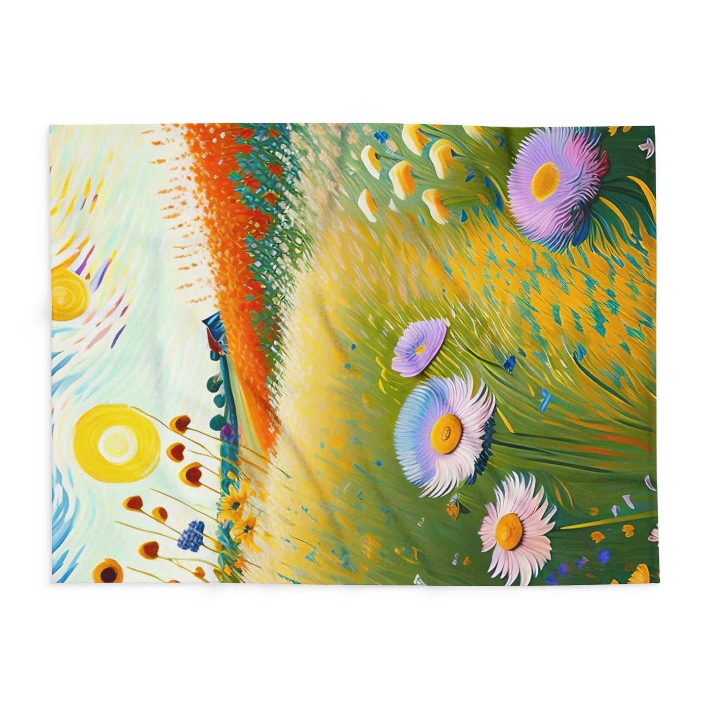 Premium Van Gogh Soft Plush Fleece Blanket