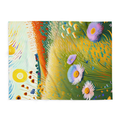 Premium Van Gogh Soft Plush Fleece Blanket