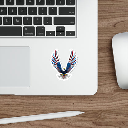 Liberty Eagle Die-Cut Multi Purpose Sticker - Indoor & Outdoor Use