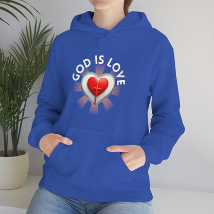 God Is Love Unisex Heavy Blend™ Hooded Sweatshirt