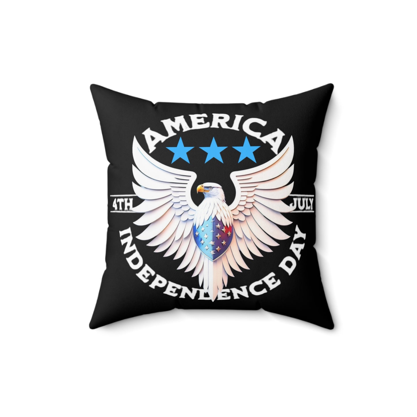 Independence Day - 4th July Square Cushion Pillow