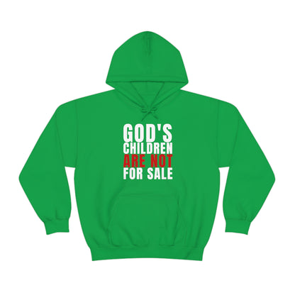 God's Children Are Not For Sale Unisex Heavy Blend™ Hooded Sweatshirt