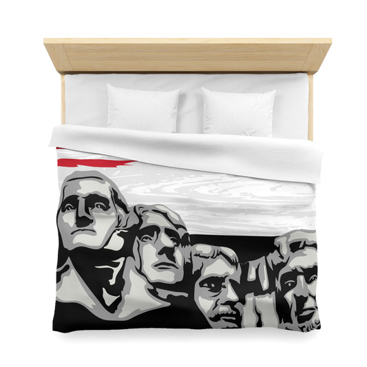 Mount Rushmore Microfiber Duvet Cover