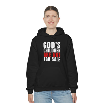 God's Children Are Not For Sale Unisex Heavy Blend™ Hooded Sweatshirt