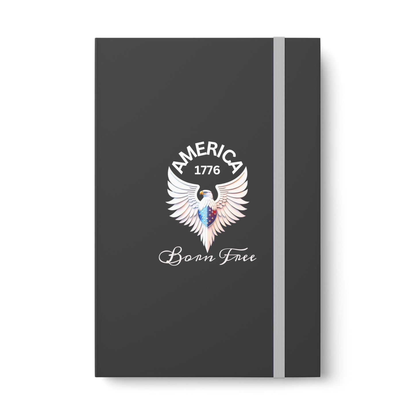 America 1776 - Born Free - Color Contrast Notebook Journal