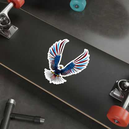 Liberty Eagle Die-Cut Multi Purpose Sticker - Indoor & Outdoor Use