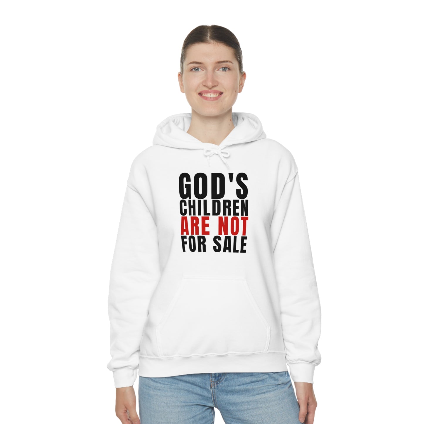 God's Children Are Not For Sale Unisex Heavy Blend™ Hooded Sweatshirt