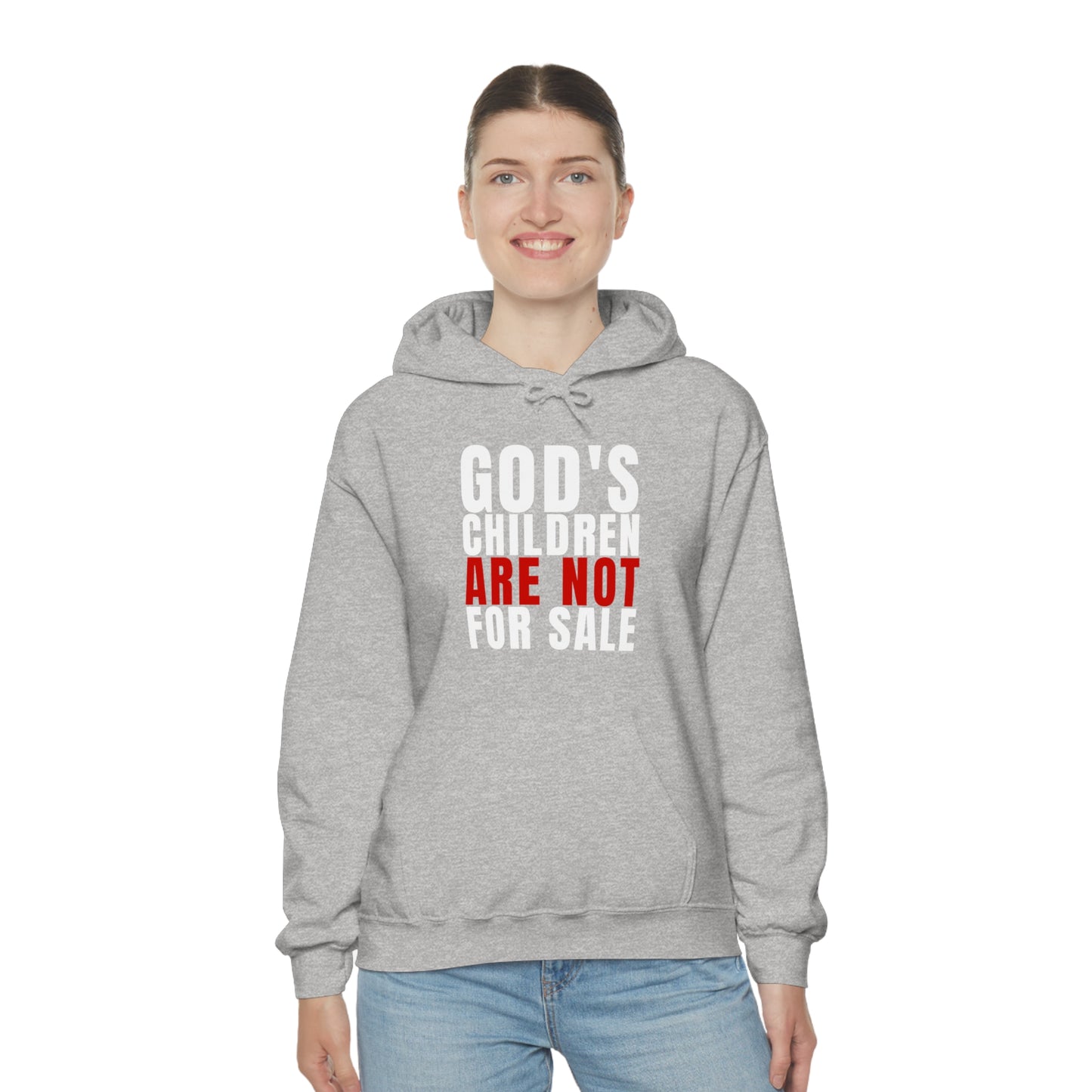 God's Children Are Not For Sale Unisex Heavy Blend™ Hooded Sweatshirt