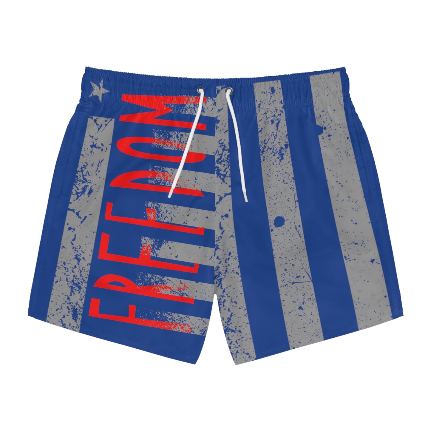 Let Freedom Ring Men's Swim Trunks Shorts