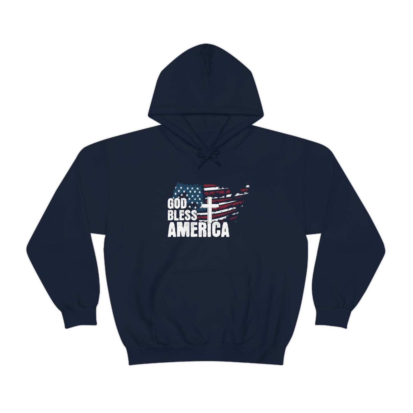 God Bless America Freedom Unisex Heavy Blend™ Hooded Sweatshirt