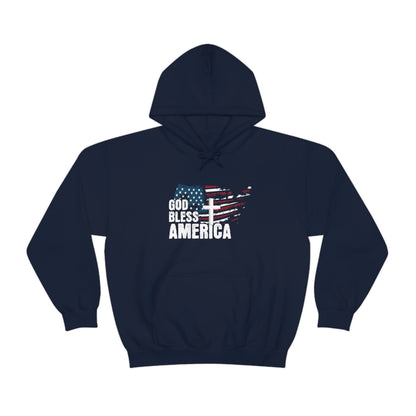 God Bless America Freedom Unisex Heavy Blend™ Hooded Sweatshirt