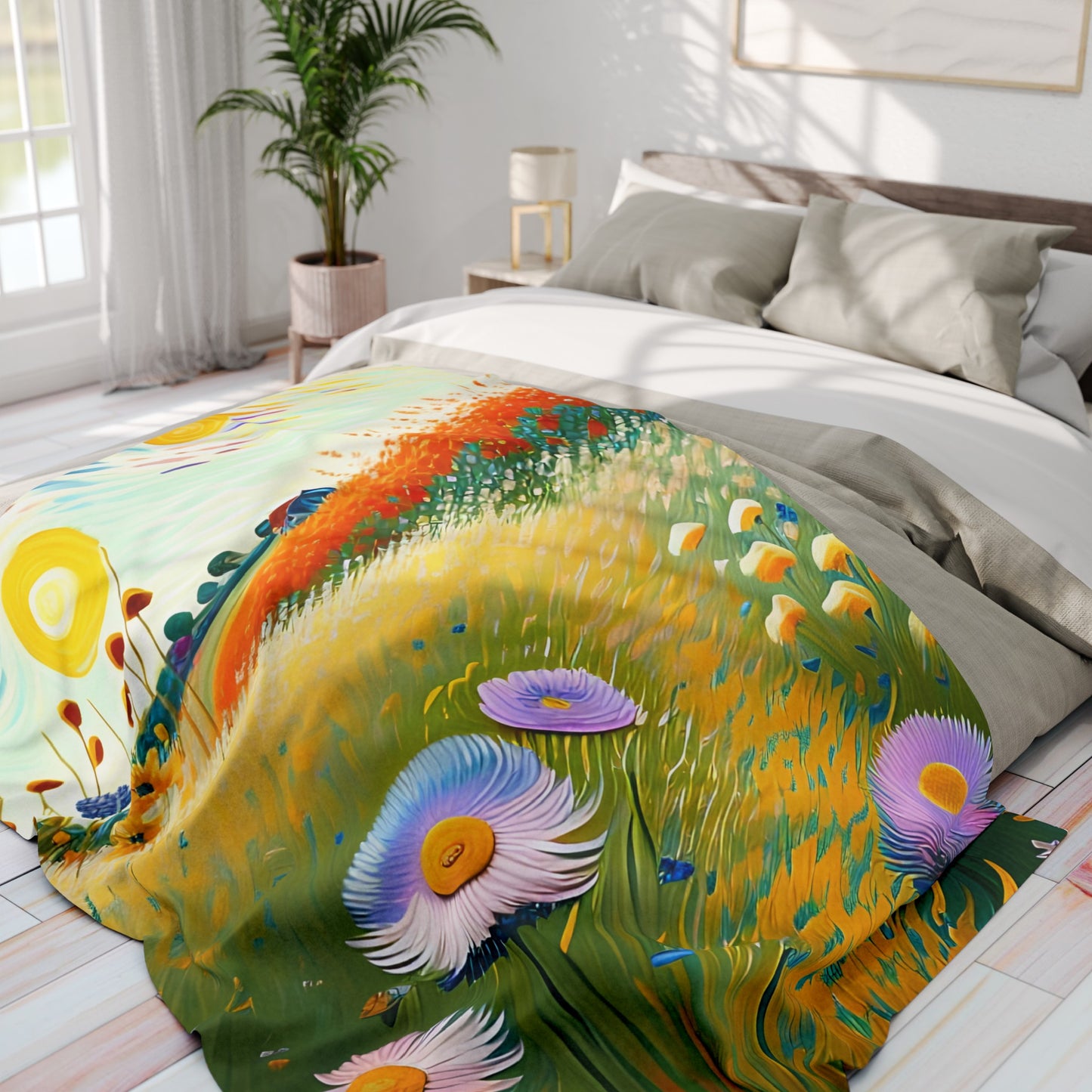 Premium Van Gogh Soft Plush Fleece Blanket