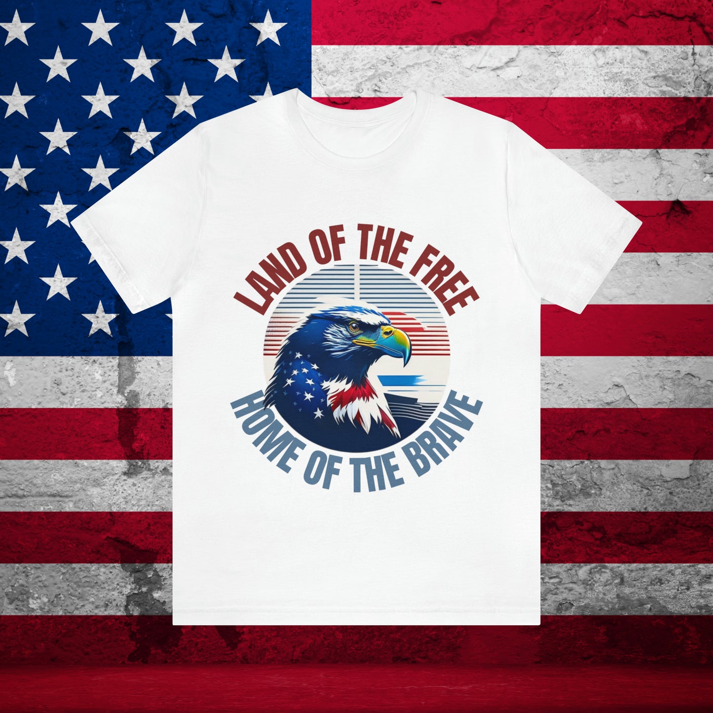 Land Of The Free - Home Of The Brave Jersey T-shirt