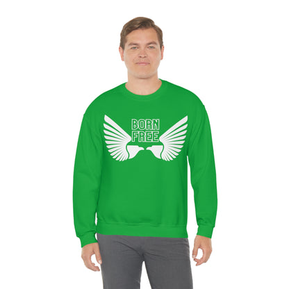 Born Free Eagle Unisex Crewneck Sweatshirt