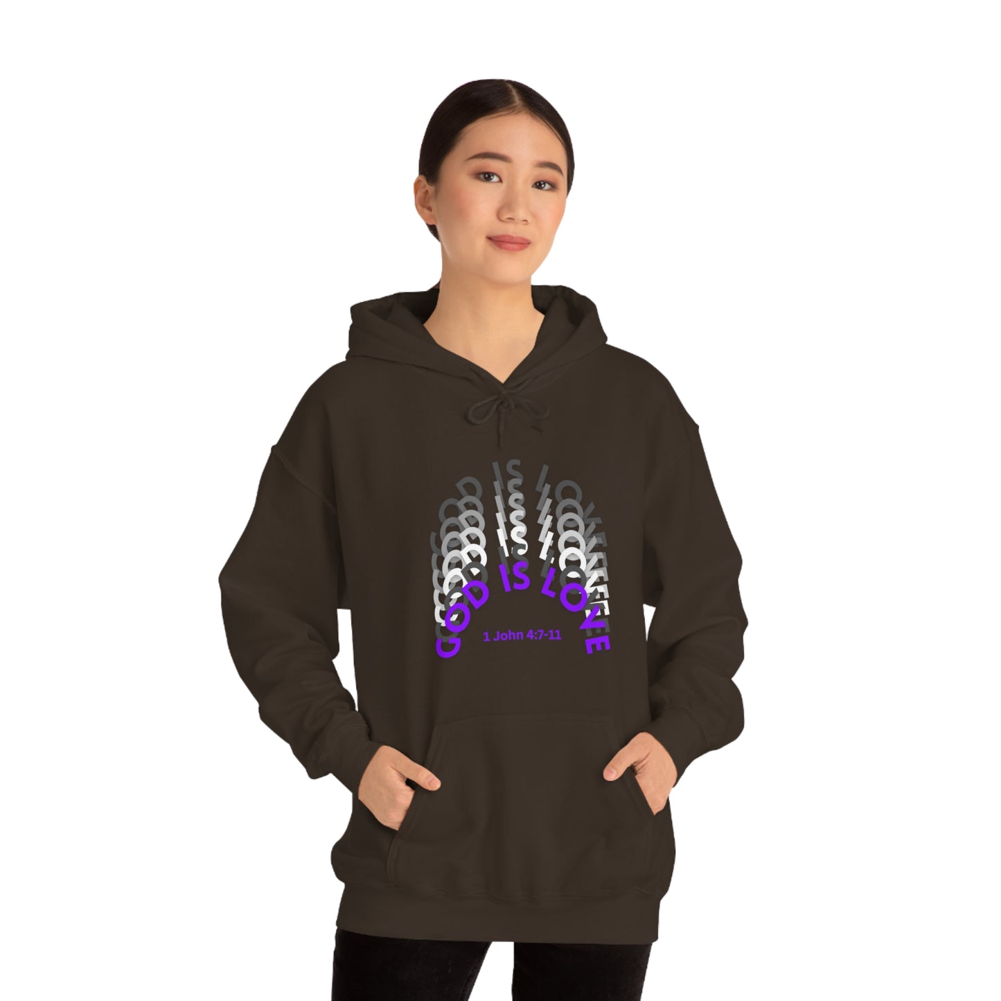 God Is Love Unisex Heavy Blend™ Hooded Sweatshirt