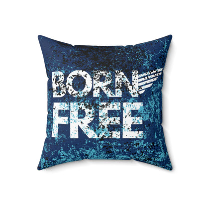 Born Free Square Pillow