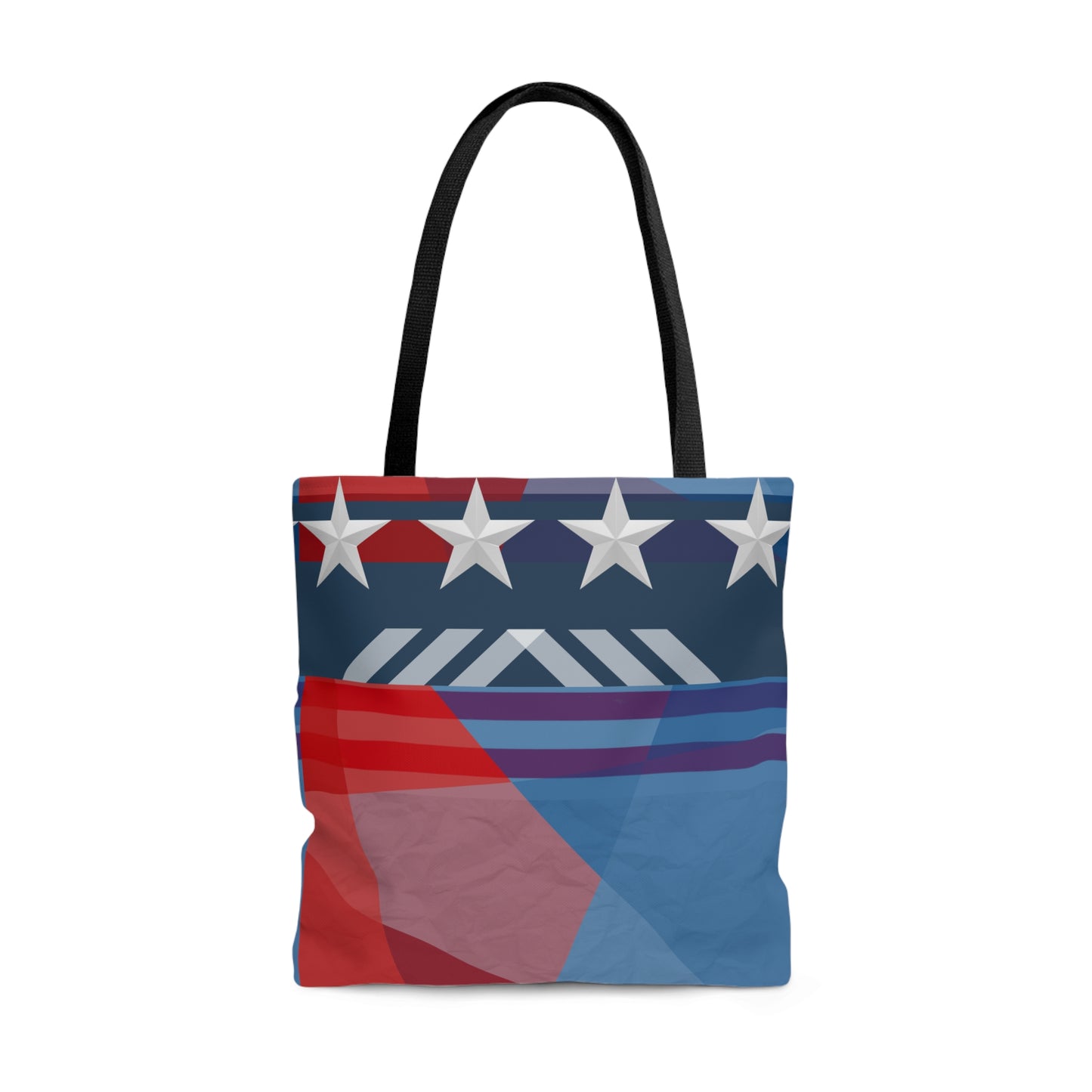 Patchwork Print Tote Bag