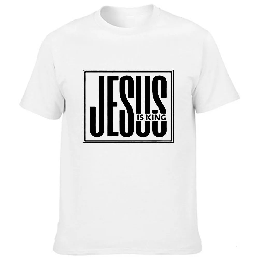 Jesus Is King Mustard Seed Christian Short Sleeve Men's T-shirt