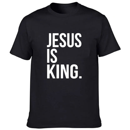 Jesus Is King Mustard Seed Christian Short Sleeve Men's T-shirt