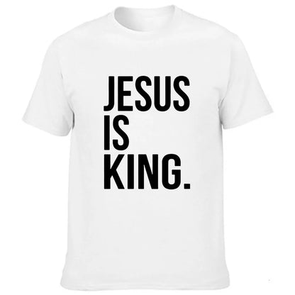 Jesus Is King Mustard Seed Christian Short Sleeve Men's T-shirt