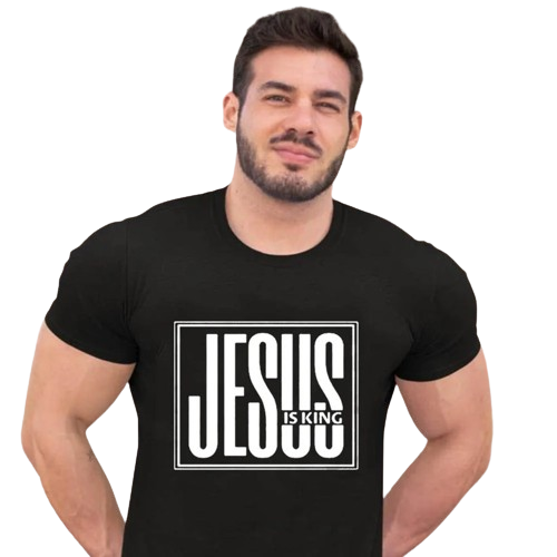 Jesus Is King Mustard Seed Christian Short Sleeve Men's T-shirt