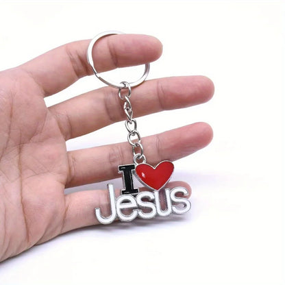 I Love Jesus Keychain