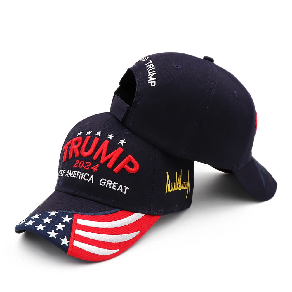 Cool Donald Trump 2024 USA Baseball Cap - Keep America Great