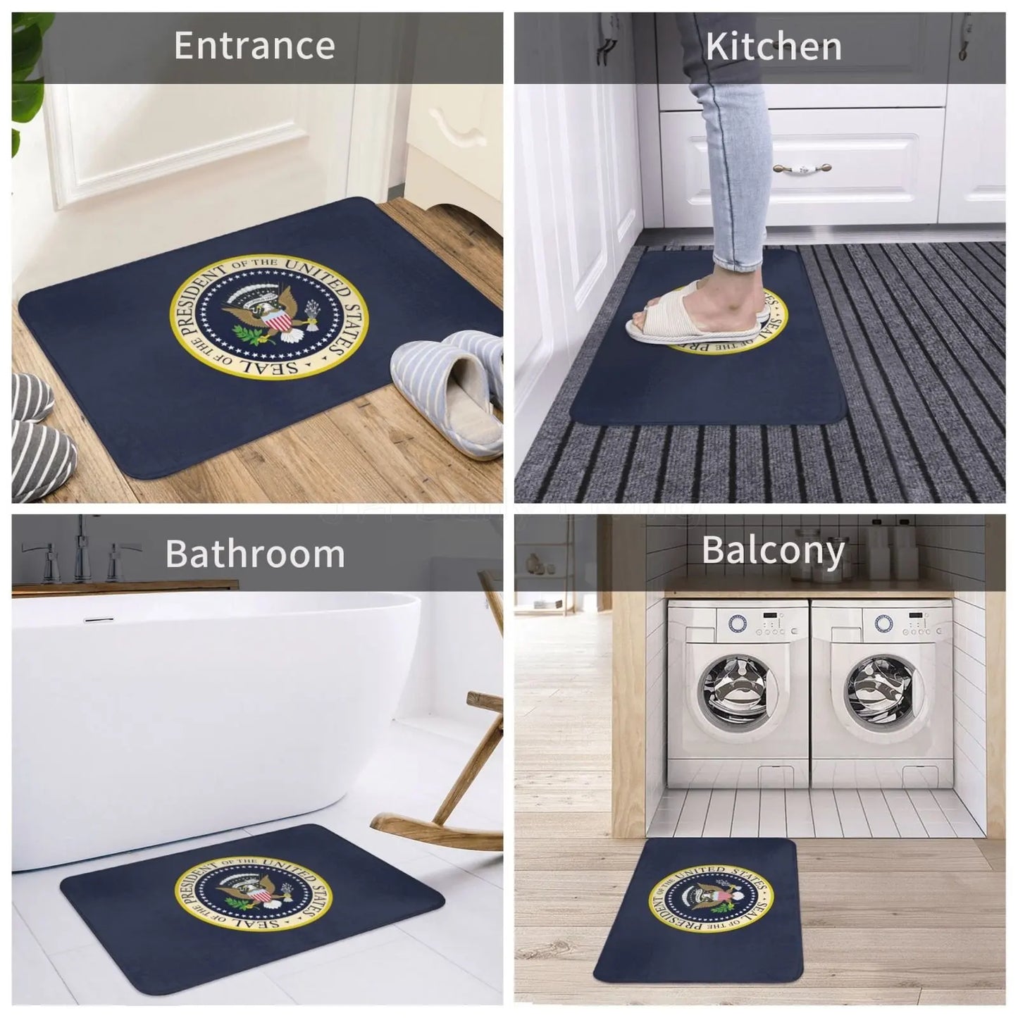 The Seal Of The President Of The United States Door Mat