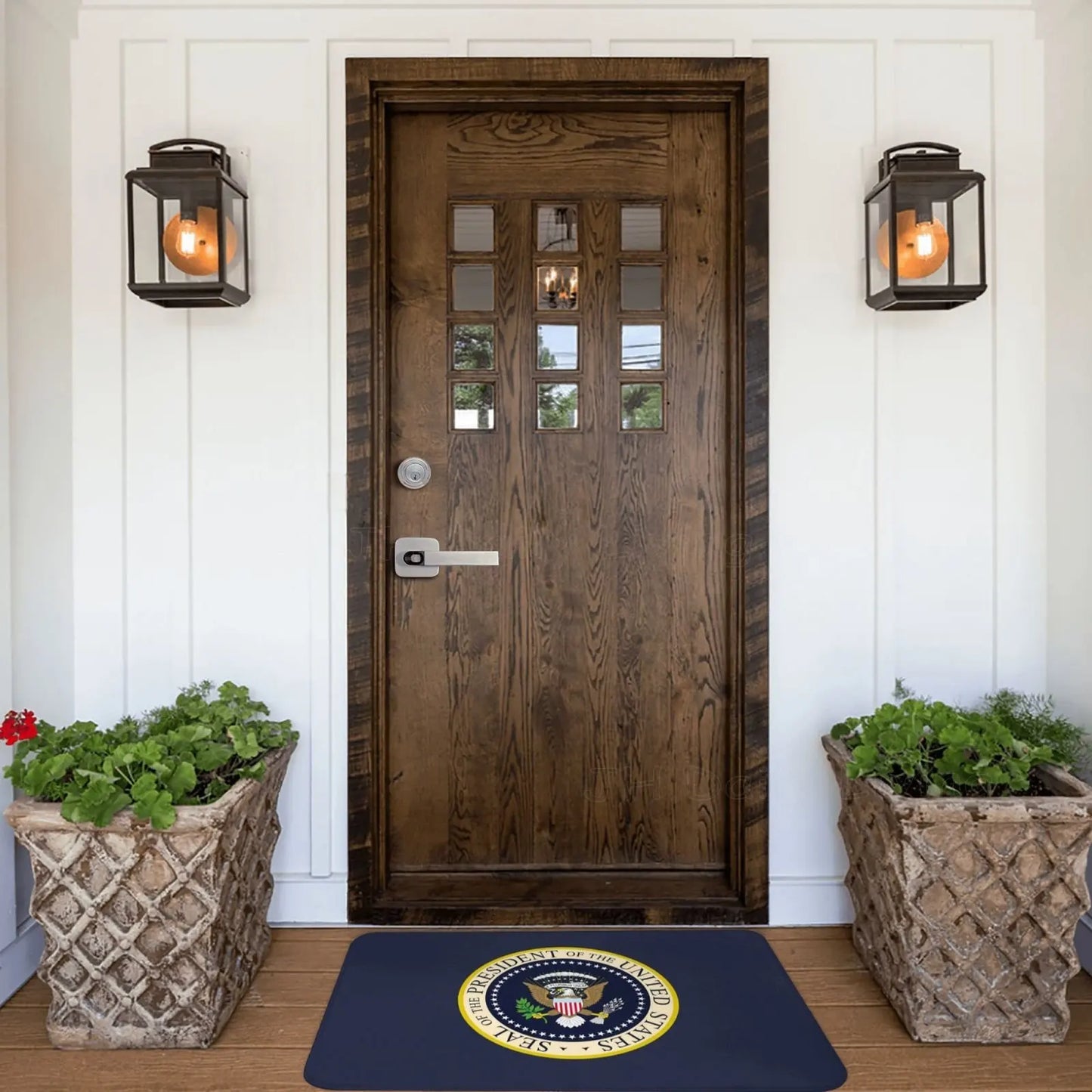 The Seal Of The President Of The United States Door Mat