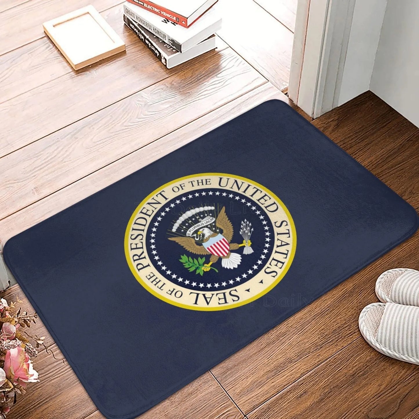 The Seal Of The President Of The United States Door Mat