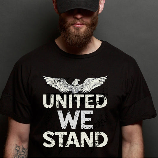 UNITED WE STAND - Short Sleeve Men's T-shirt