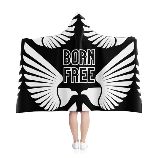 Born Free Eagle Hooded Cape Blanket