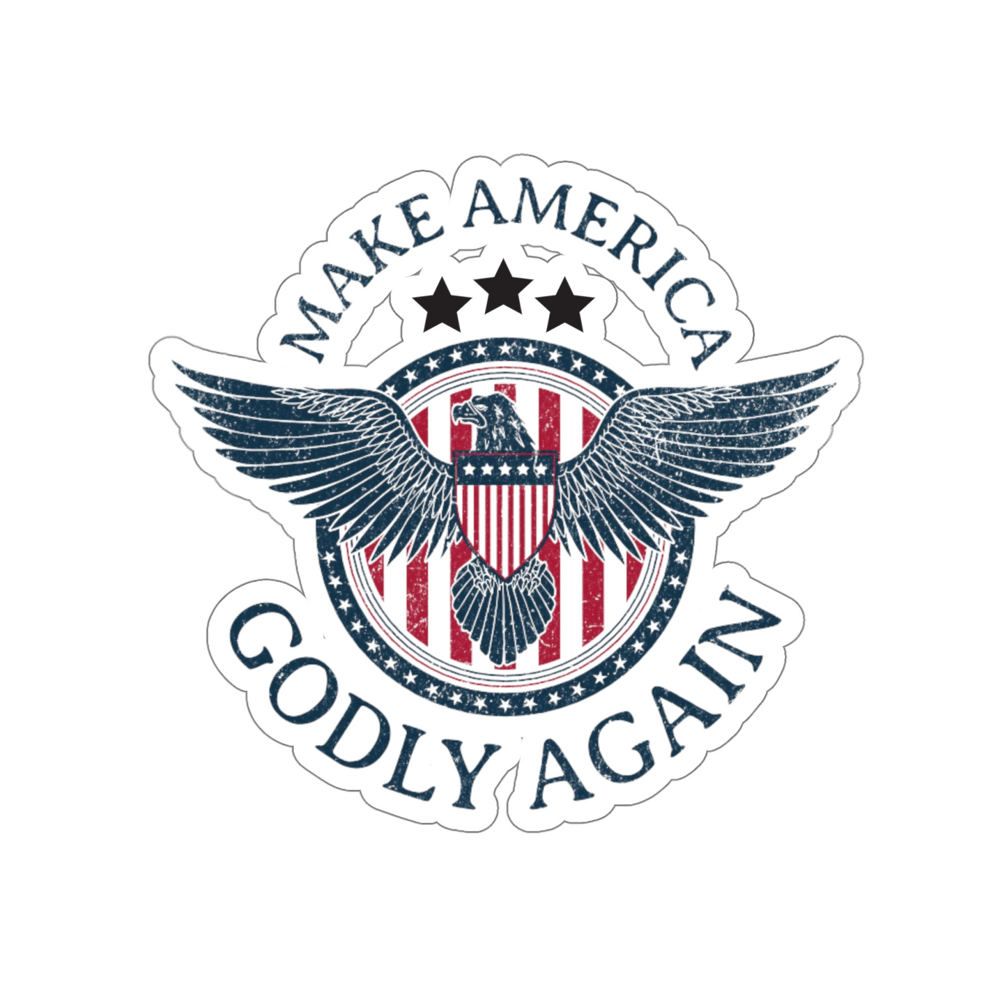 Make America Godly Again Die-Cut Stickers