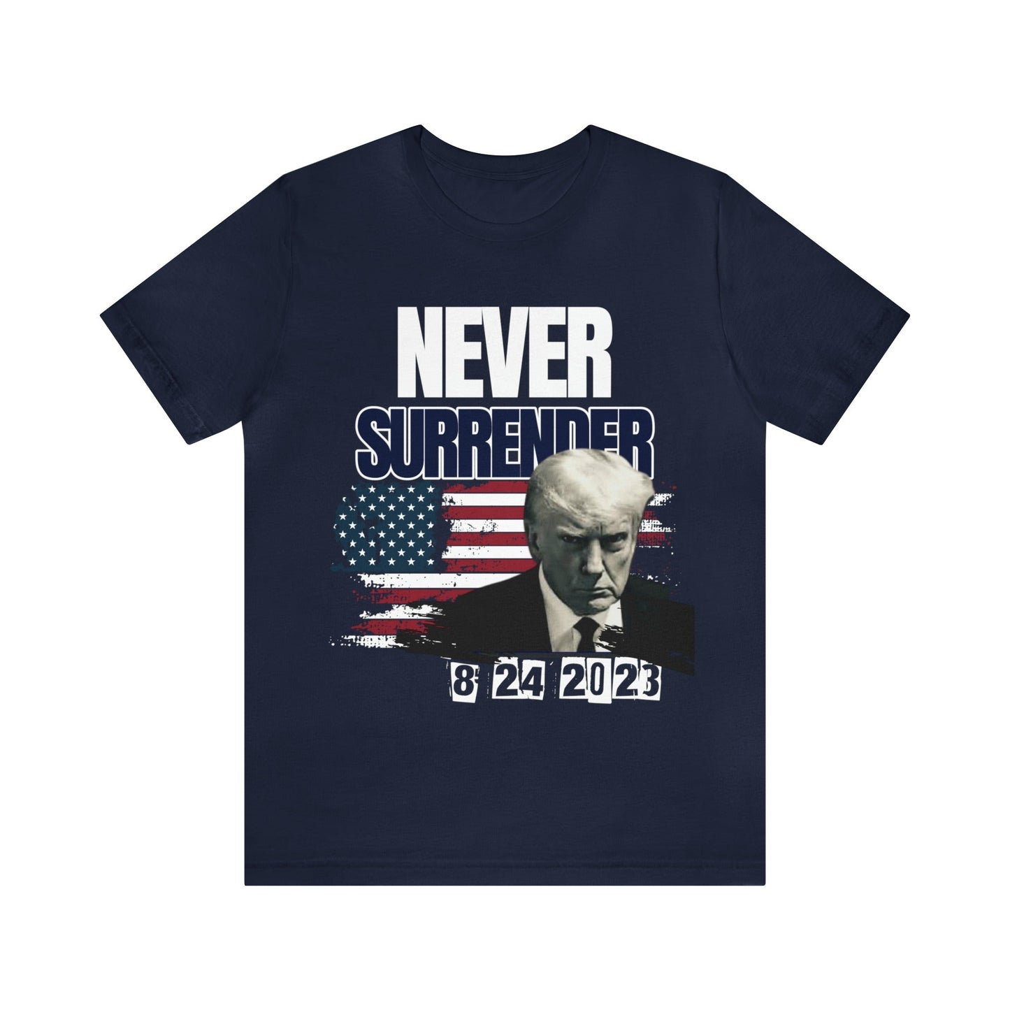 Trump NEVER SURRENDER Women's Tee