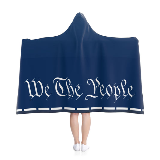 We The People Hooded Fleece Cape