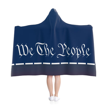 We The People Hooded Fleece Cape