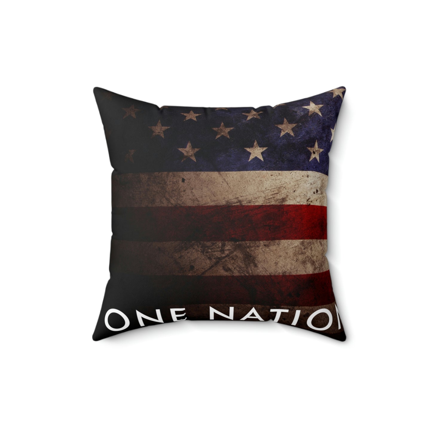 One Nation Under God Square Pillow