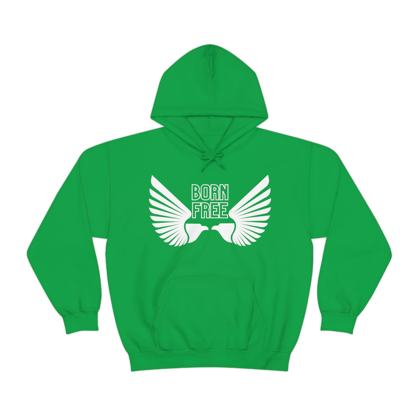 Born Free Eagle Unisex Hooded Sweatshirt