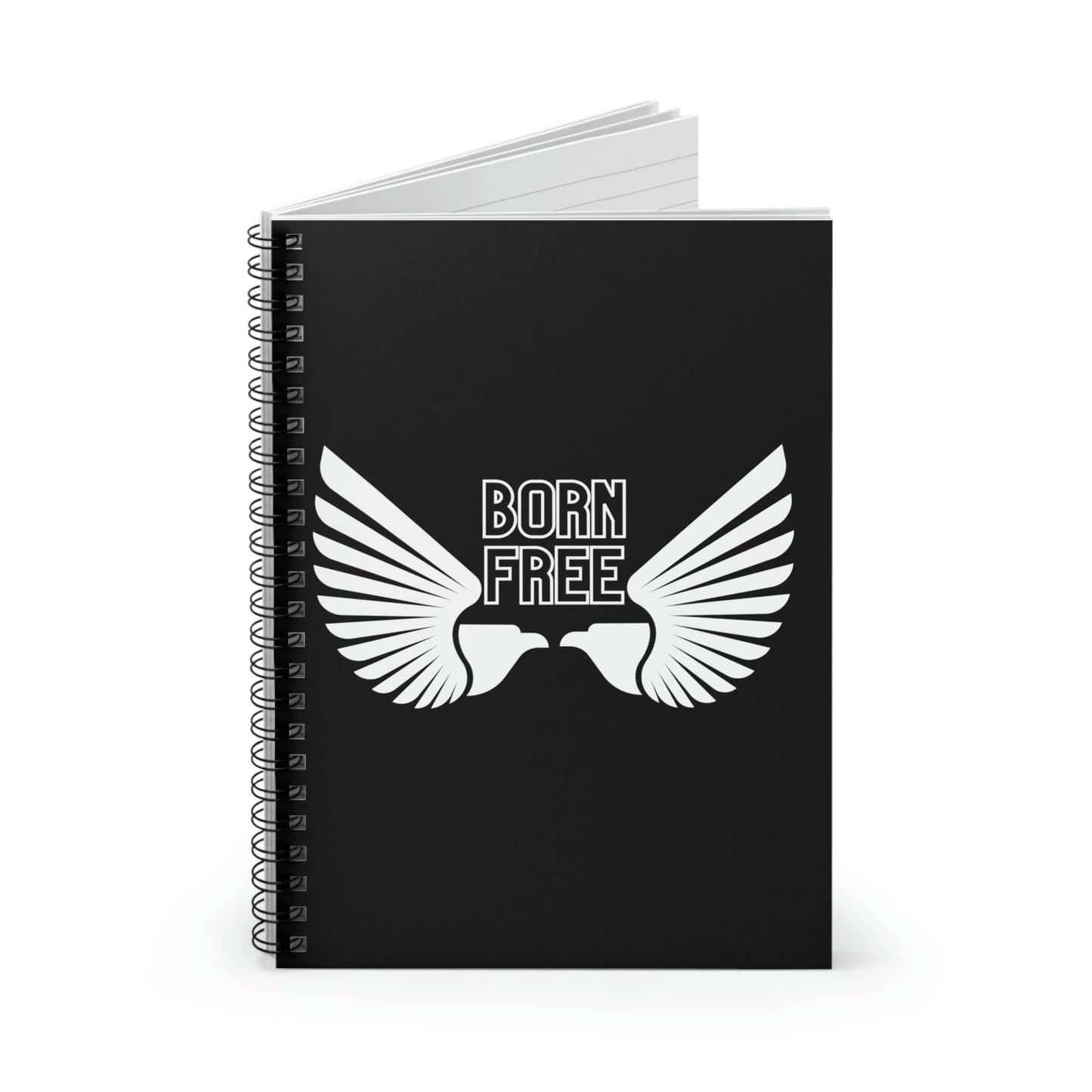 Born Free Eagle Spiral Notebook