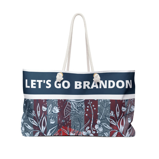 Let's Go Florals Oversized Tote Bag