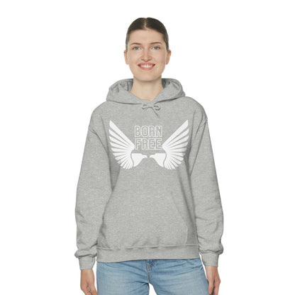 Born Free Eagle Unisex Hooded Sweatshirt