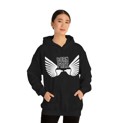 Born Free Eagle Unisex Hooded Sweatshirt