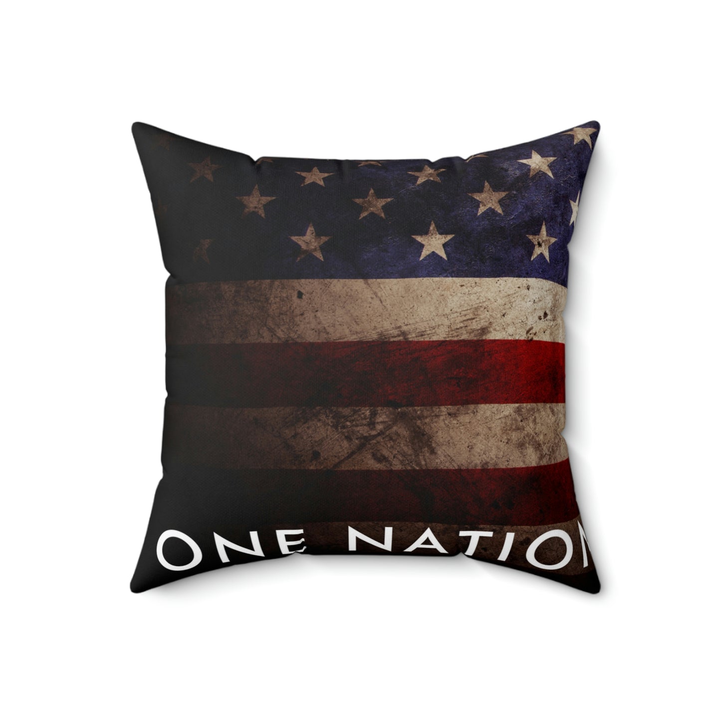 One Nation Under God Square Pillow