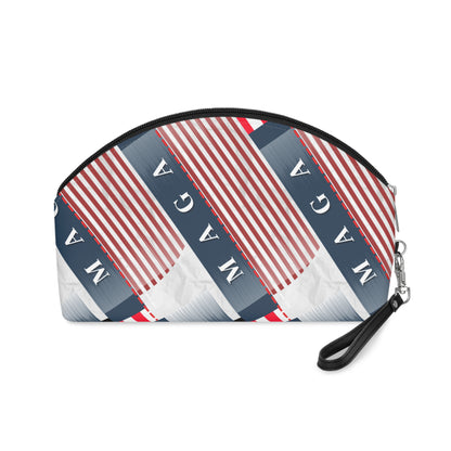 Maga Stripe Makeup Bag