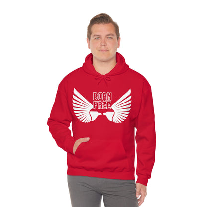 Born Free Eagle Unisex Hooded Sweatshirt